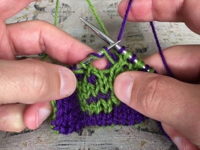 Double Yarn Overs in Double-Knitting - A Sockmatician Tutorial