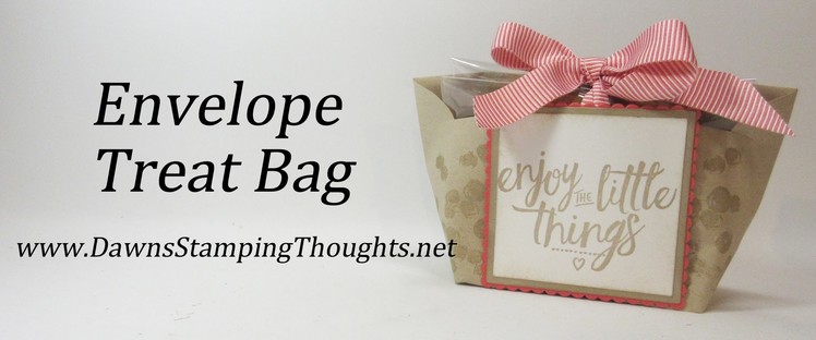 Envelope Treat Bag with Stampin'Up! Envelopes