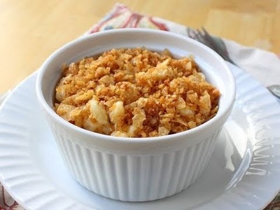 Food Wishes Recipes - Crispy Potato Chip Mac and Cheese - Macaroni and Cheese with Crunchy Potato Chip Gratin