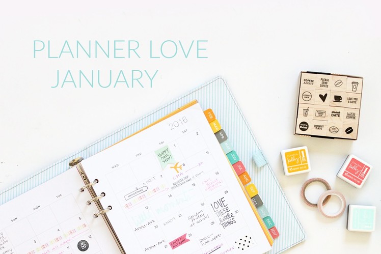 Hello Forever Planner: January Set Up