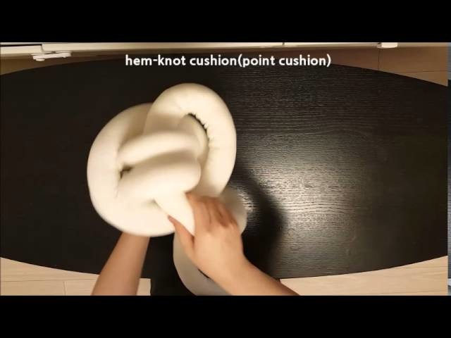 Hem knot-cushion(point cushion)slow