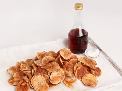 Homemade Salt & Vinegar Chips Recipe - Laura Vitale - Laura in the Kitchen Episode 910