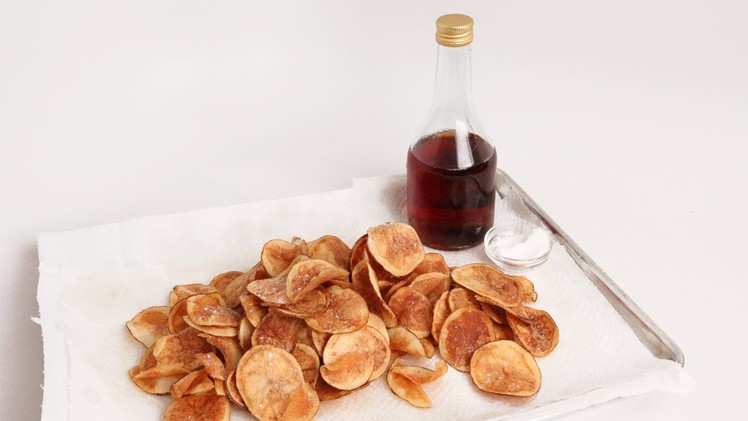 Homemade Salt & Vinegar Chips Recipe - Laura Vitale - Laura in the Kitchen Episode 910