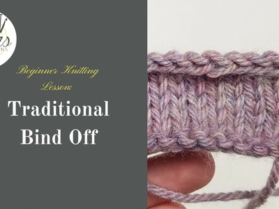 How to Bind Off When Knitting-Knitting For Beginners