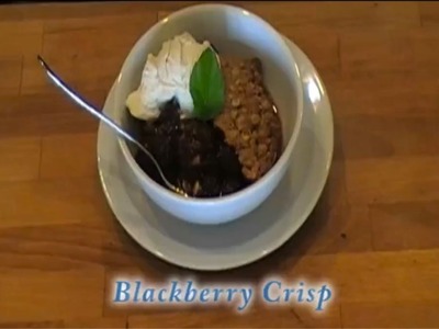 How to Make a Blackberry Crisp