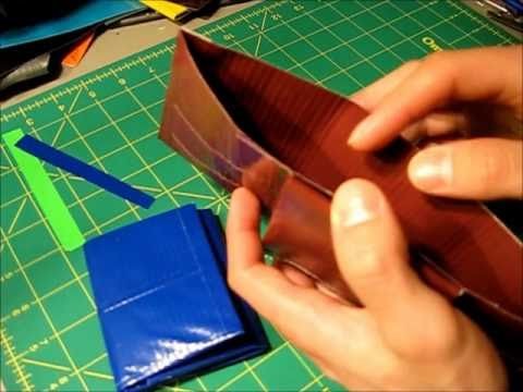 How to make a Duct tape Tri-Bifold wallet