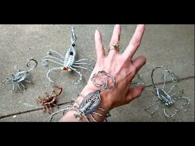 HOW TO MAKE A SCORPION WITH WIRE