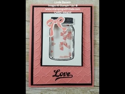 Jar of Love Shaker Card