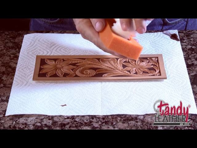 Learning Leathercraft with Jim Linnell – Lesson 9: Dyeing and Finishing