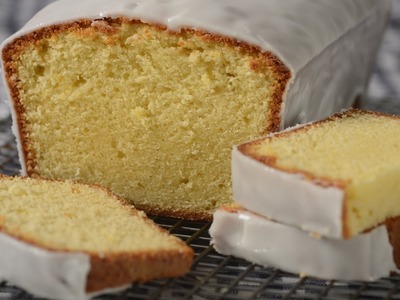 Lemon Frosted Pound Cake Recipe Demonstration - Joyofbaking.com