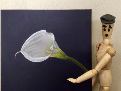 Let's paint a Calla Lily