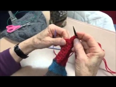 Meg Swansen's Speedy 2-Stitch I-Cord Cast Off as Demonstrated by Therese M. Inverso