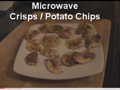 Microwave Crisps. Potato Chips - MYVIRGINKITCHEN