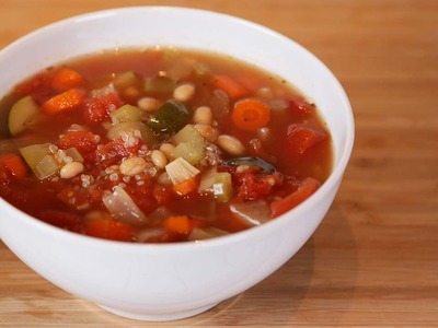 Minestrone Soup | Slow Cooker Meals