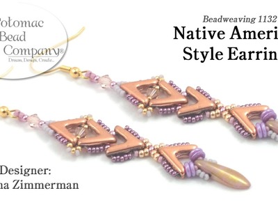 Native American Style Earrings (Tutorial)