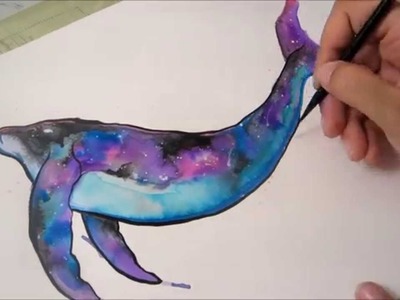 Painting Space Whales (just for fun)