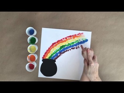 Quick and Crafty | Fingerprint Rainbow | Quick and Crafty