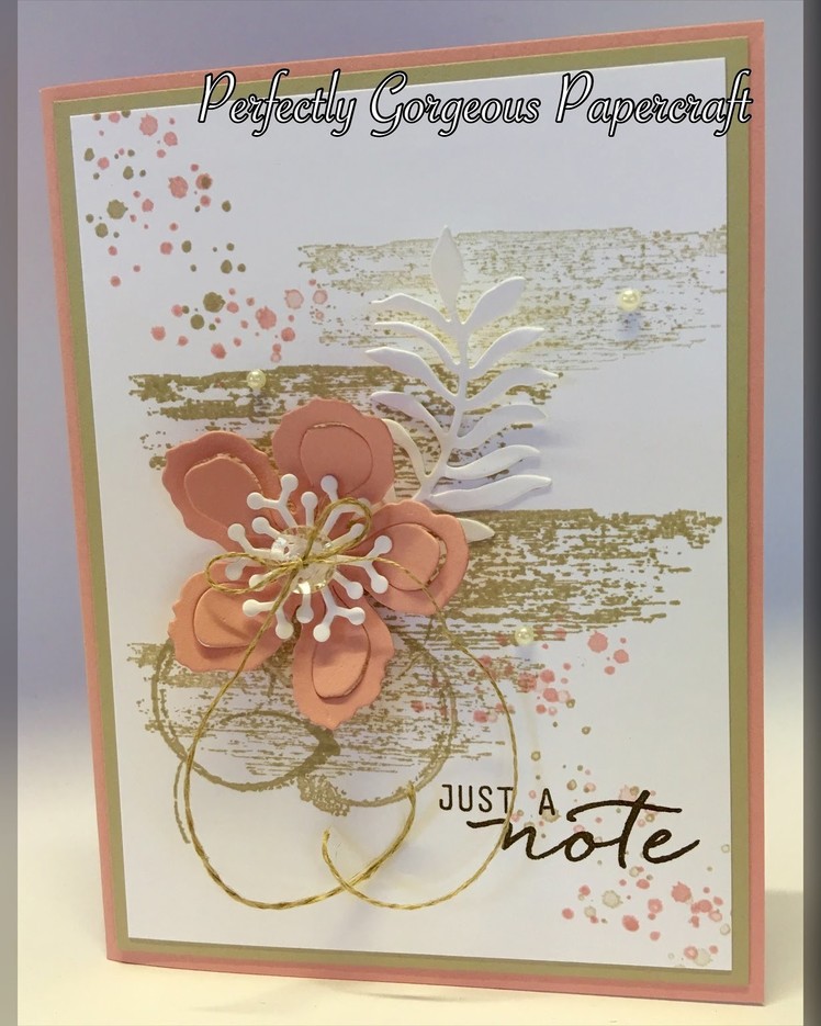 Stampin Up Botanical Builder Thinlits and Timeless Textures Stamp Set
