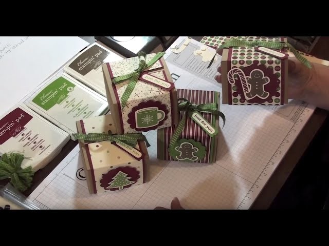 Stamping Jill - Christmas gift boxes