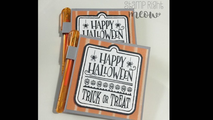 Sticky Note Holder Tutorial With Stampin' Up!