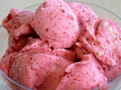 STRAWBERRY BANANA ICE CREAM - ONLY 3 INGREDIENTS