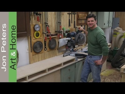 Build a Miter Saw Station with Storage Cabinets