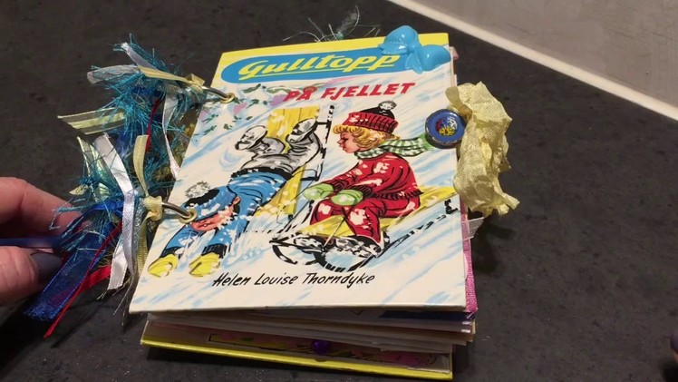 Children's book junk journal