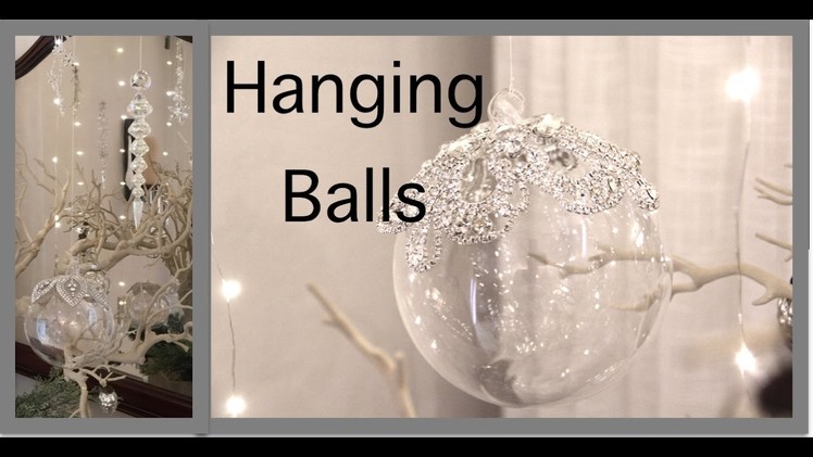 Christmas Decorating 2016  | Hanging Balls and Ornaments