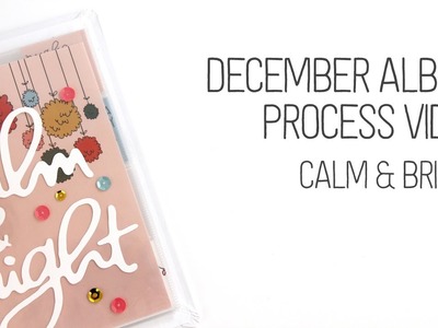 December (not quite) Daily Album Title Page Process – Feed Your Craft