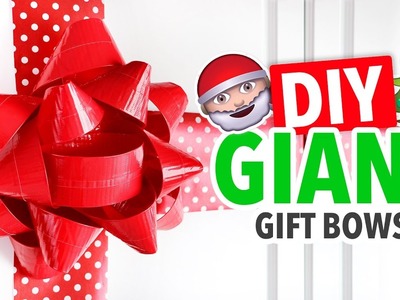 DIY GIANT Christmas Gift Bows - HGTV Handmade