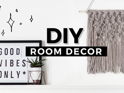 DIY Room Decor Tumblr Inspired! Affordable & Minimal!