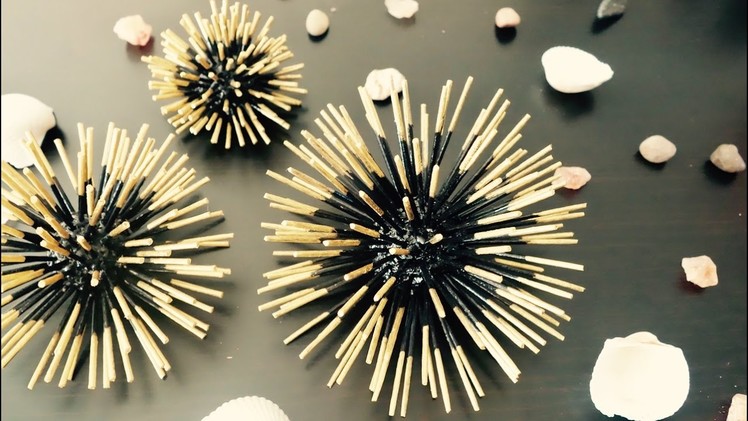DIY - Toothpicks Craft & Wall Decor | Modem Home Art | Simple and Easy