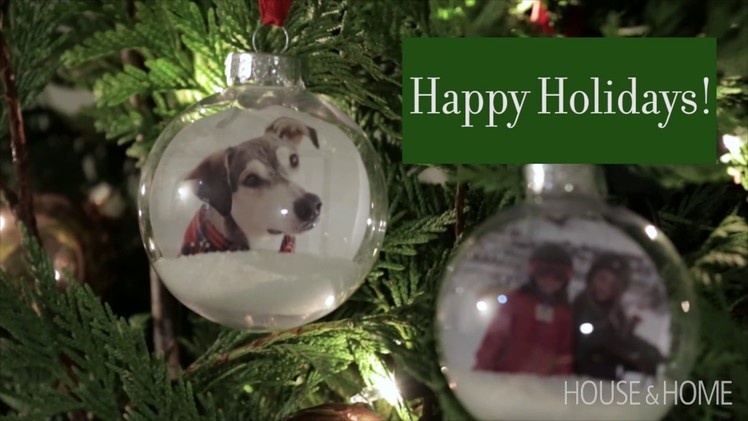 Easy Holiday DIY: Personalized Ornaments