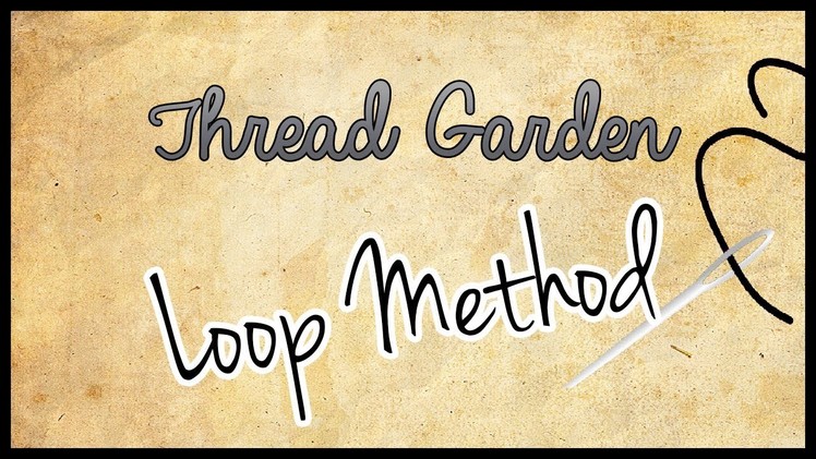 FlossTube #9.Cross Stitch Tutorial.Loop Method for Starting a Thread