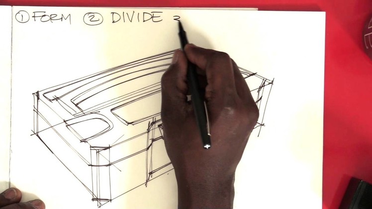 Form, Divide, Beautify: Design Sketching in 3 Easy Steps. Coreskills Episode 2