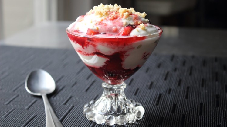 Fresh Berry Fool - How to Make a Berry Fool - Easy Summer Dessert Recipe