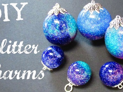 Glitter Charms | DIY Project | Resin Spheres | Craft Klatch | How To