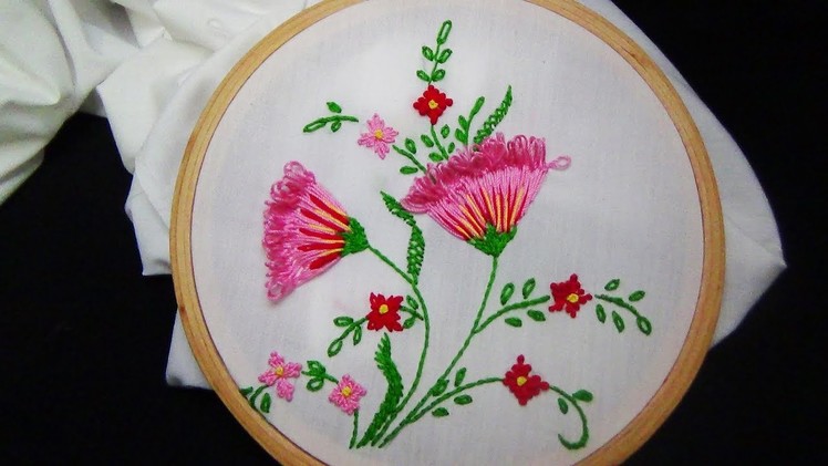 Hand Embroidery: Loop stitch
