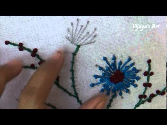 Hand Embroidery Work Designs # 96 - Brazilian Embroidery designs