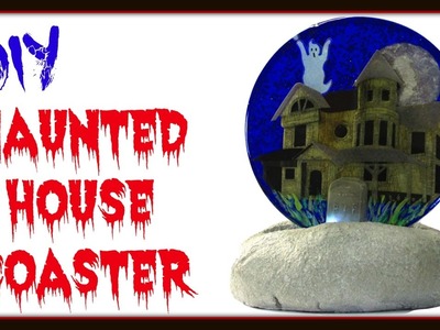 Haunted House Coaster | DIY Project | Another Coaster Friday | Craft Klatch | How To | Halloween Ser