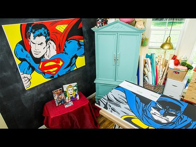 How To - DIY Superhero Comic Book Art - Hallmark Channel