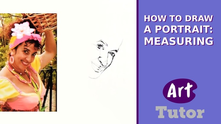How to Draw a Portrait: Measuring