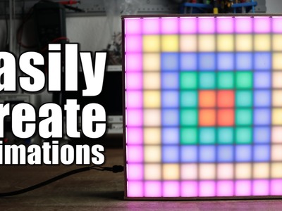 How to Easily create Animations for your LED Matrix