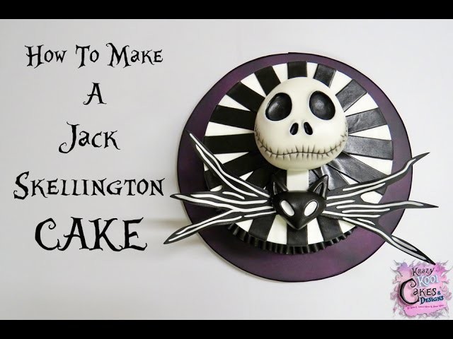 How To Make A Jack Skellington Cake: The Krazy Kool Cakes Way!