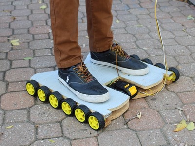 How to Make a Simple Homemade Hoverboard