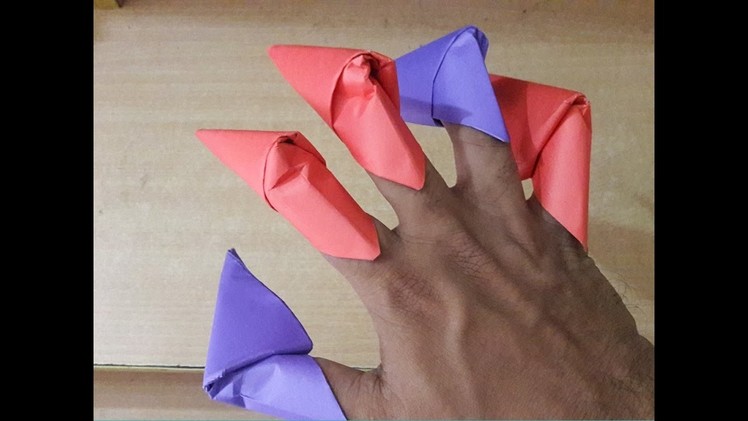 How To Make Amazing Paper Claws - Cool Creative paper craft