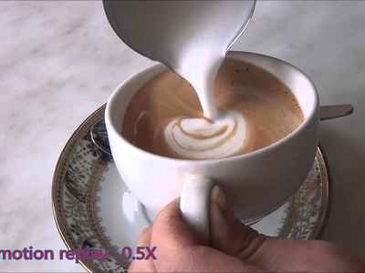 How to make tulip latte art | Creative Latte Art Tutorial 1