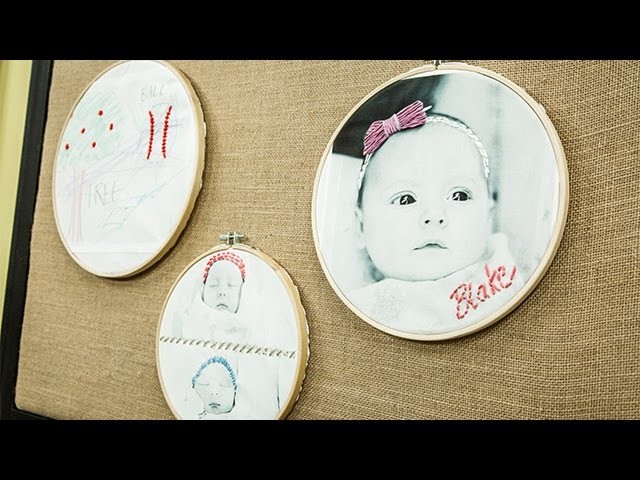 How To - Orly Shani's DIY Embroidery Hoop Art - Hallmark Channel