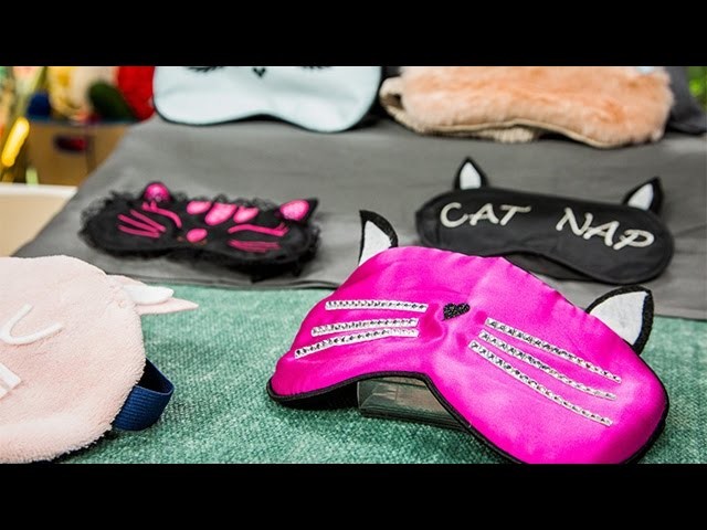 How To – Paige Hemmis' DIY Kitty Sleep Masks – Hallmark Channel