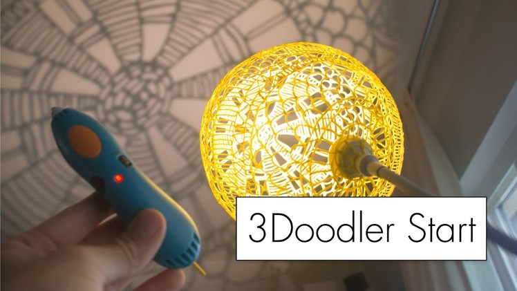 Making Art with the 3Doodler Start. 3D pen review